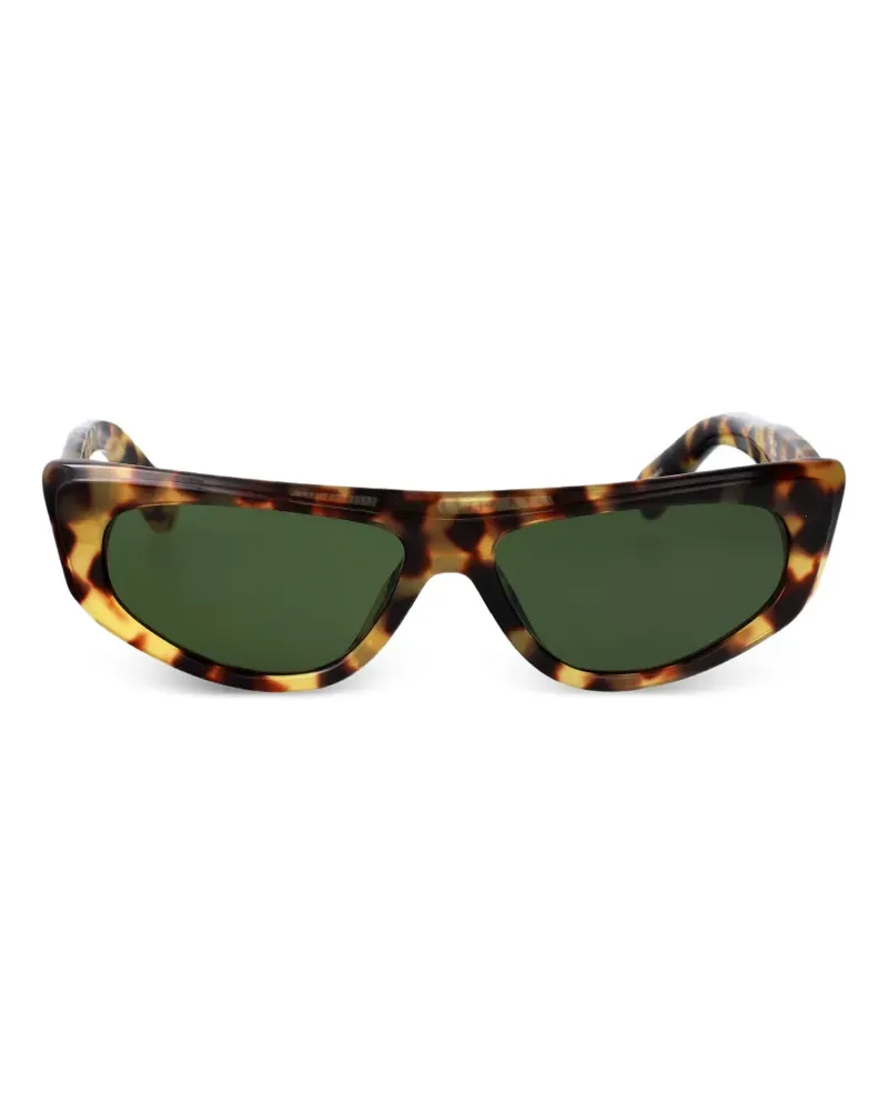 Jacquemus Casco tortoise-shell sunglasses - Braun Braun