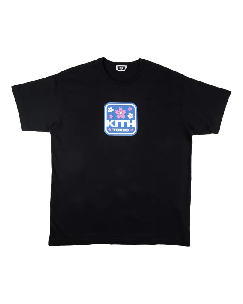 KITH Tokyo Hanafubiki T-Shirt - Schwarz Schwarz