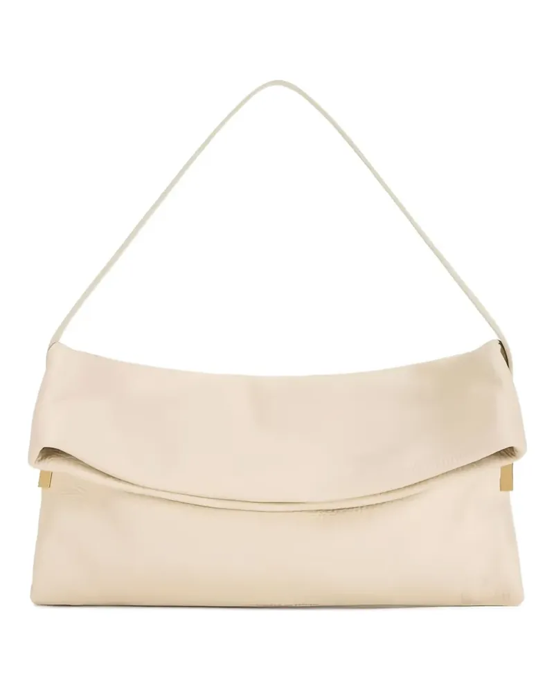 Elisabetta Franchi Schultertasche aus Leder - Nude Nude