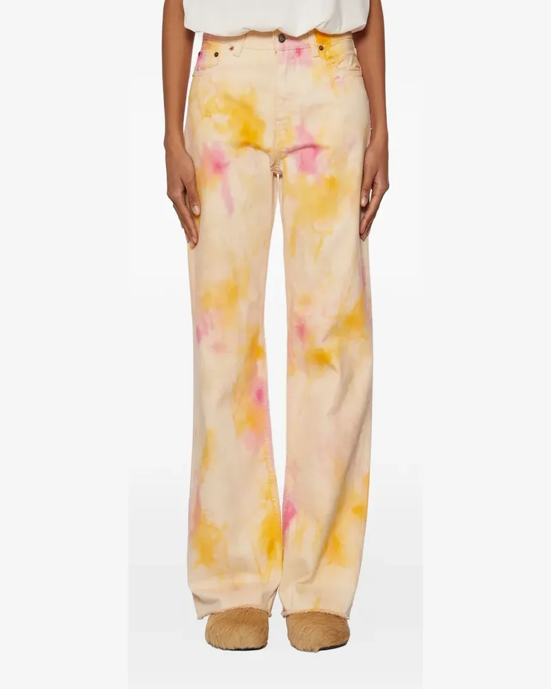 Haikure Korea tie-dye jeans - Nude Nude