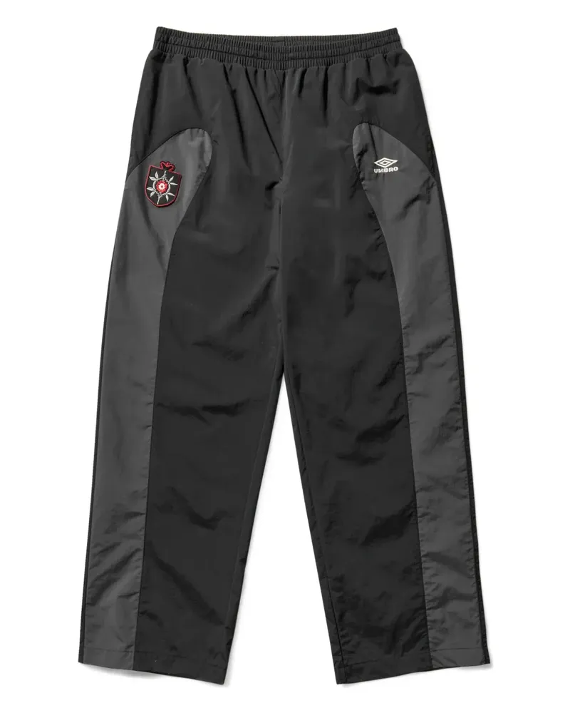 Umbro Jogginghose mit Logo-Patch - Schwarz Schwarz