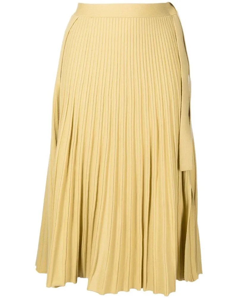3.1 phillip lim Rock mit Falten - Gelb Gelb