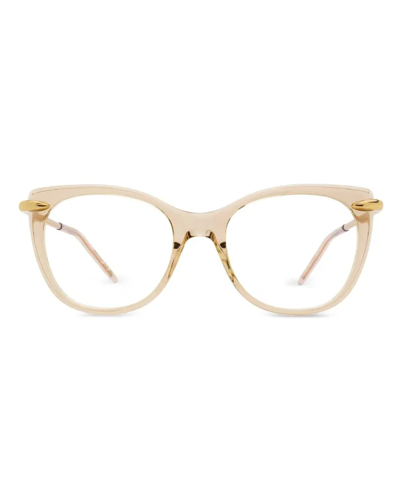 Pomellato Brille mit ovaler Form - Nude Nude