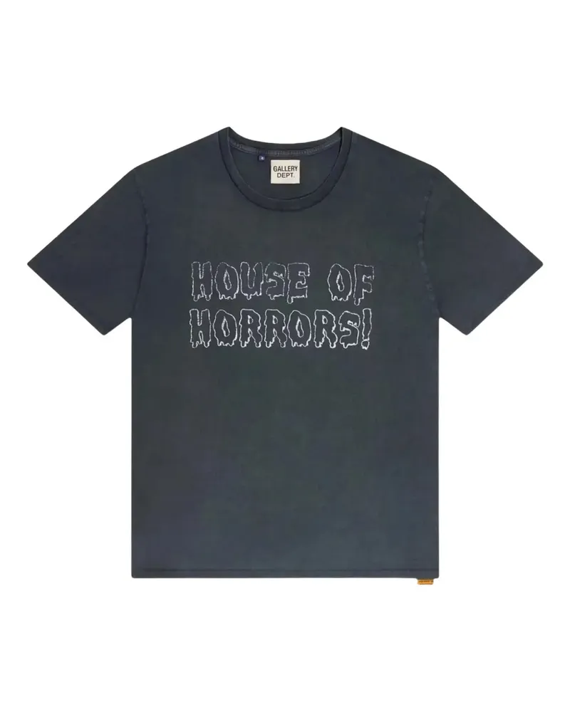 GALLERY DEPT. T-Shirt mit House of Horrors-Print - Schwarz Schwarz