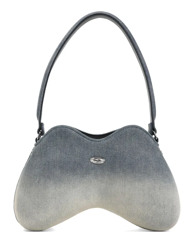 Diesel Double D Schultertasche - Blau Blau