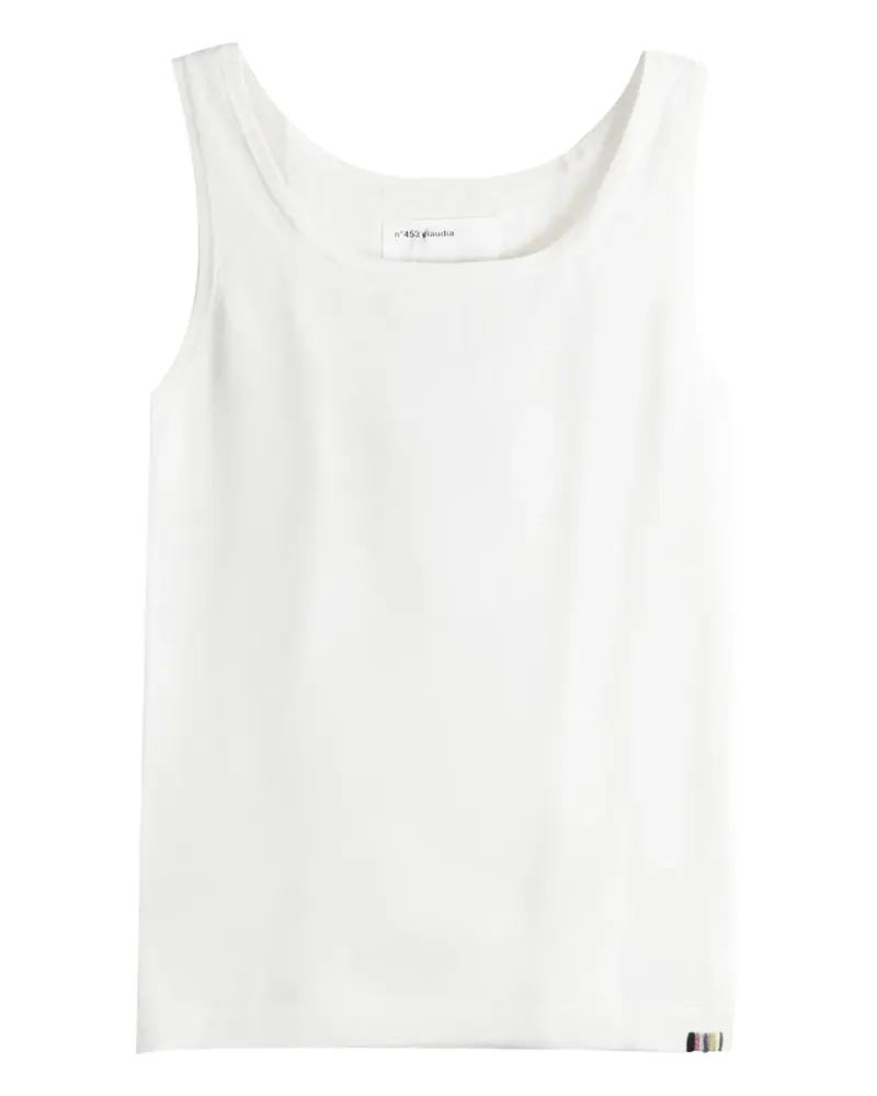 extreme cashmere Claudia Tanktop - Weiß Weiß