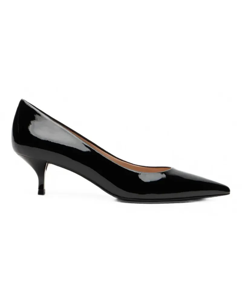 Stuart Weitzman Stuart Power Pumps mit spitzer Kappe - Schwarz Schwarz