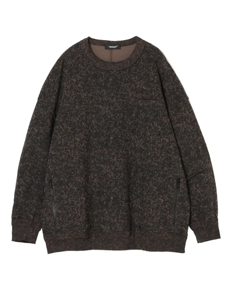 Undercover Pullover mit Reißverschlussdetail - Braun Braun