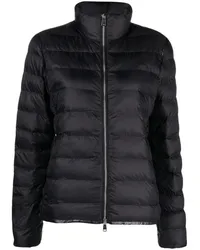 Ralph Lauren Steppjacke mit Stickerei Schwarz