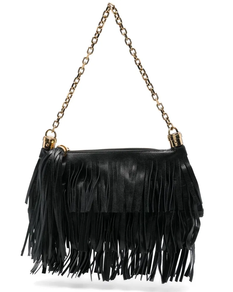 Chloé Kleine  Foulard Schultertasche - Schwarz Schwarz
