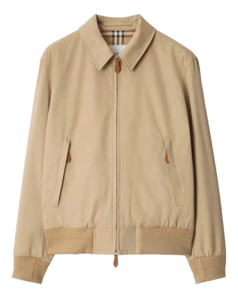 Burberry Jacke mit klassischem Kragen - Nude Nude