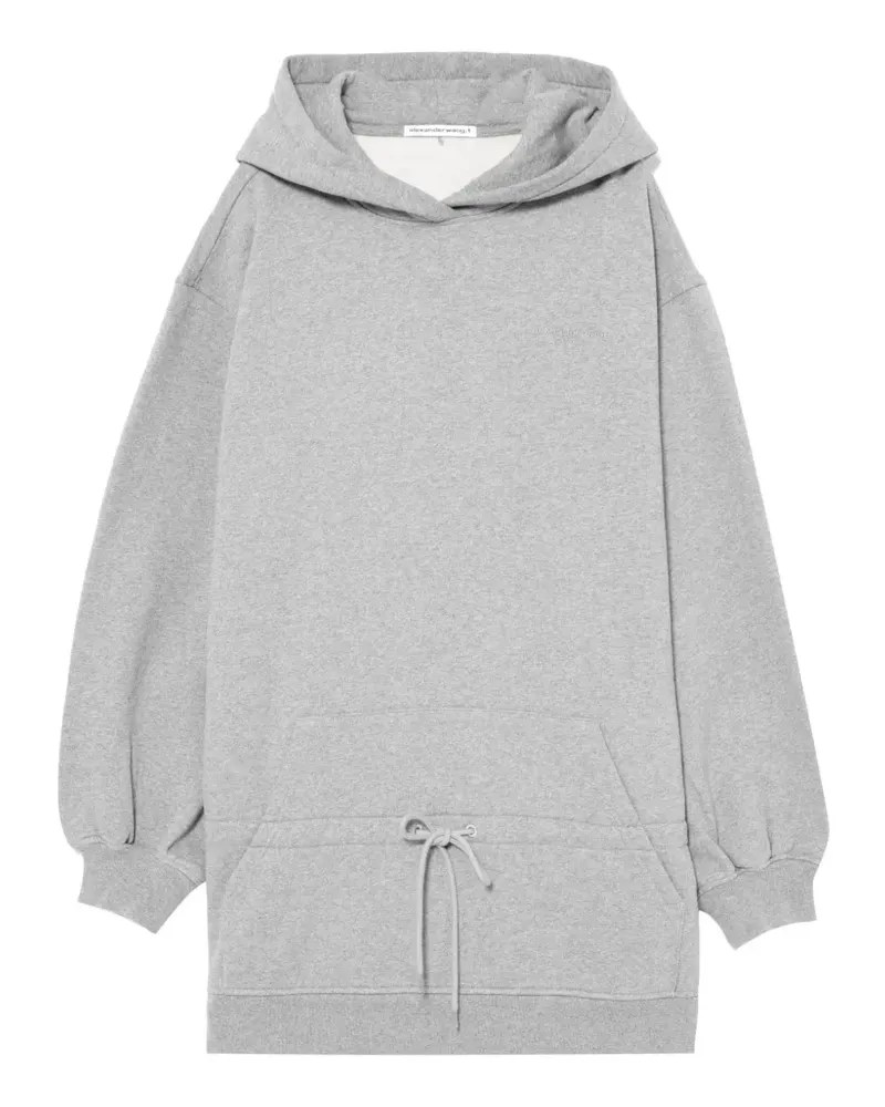 Alexander Wang Kapuzenkleid mit tiefer Taille - Grau Grau