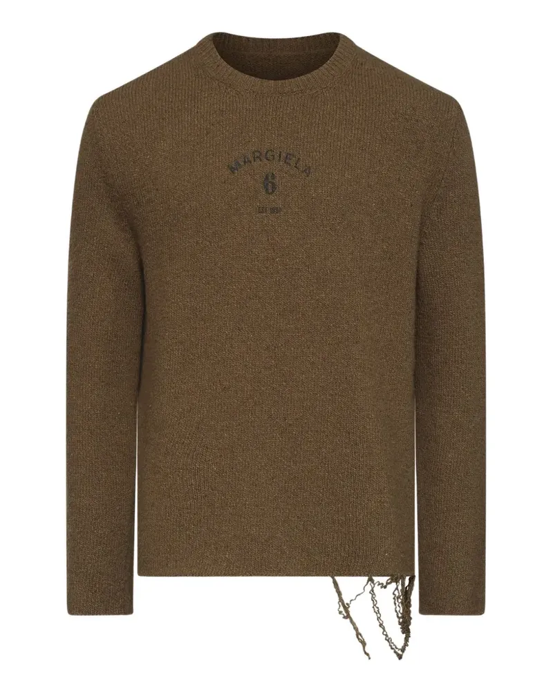 Maison Margiela Klassischer Pullover - Braun Braun
