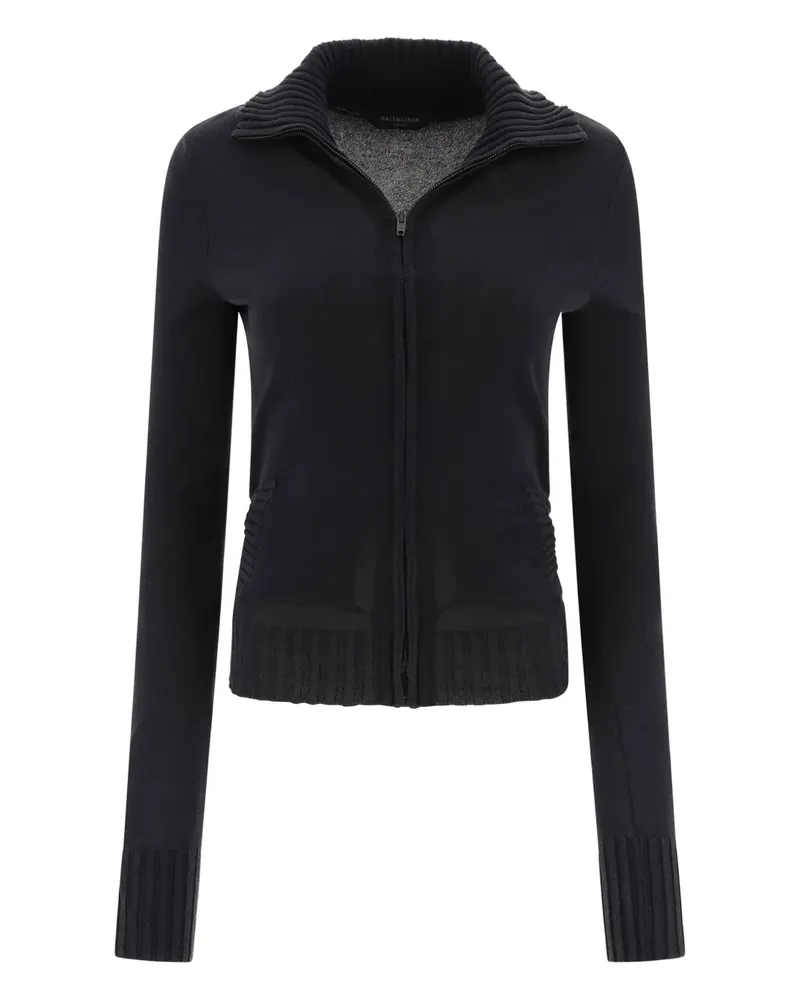 Balenciaga Cardigan mit Knotendetail - Schwarz Schwarz