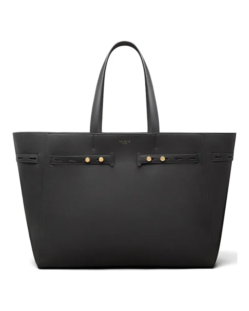 Thom Browne Mr. Thom leather tote bag - Schwarz Schwarz