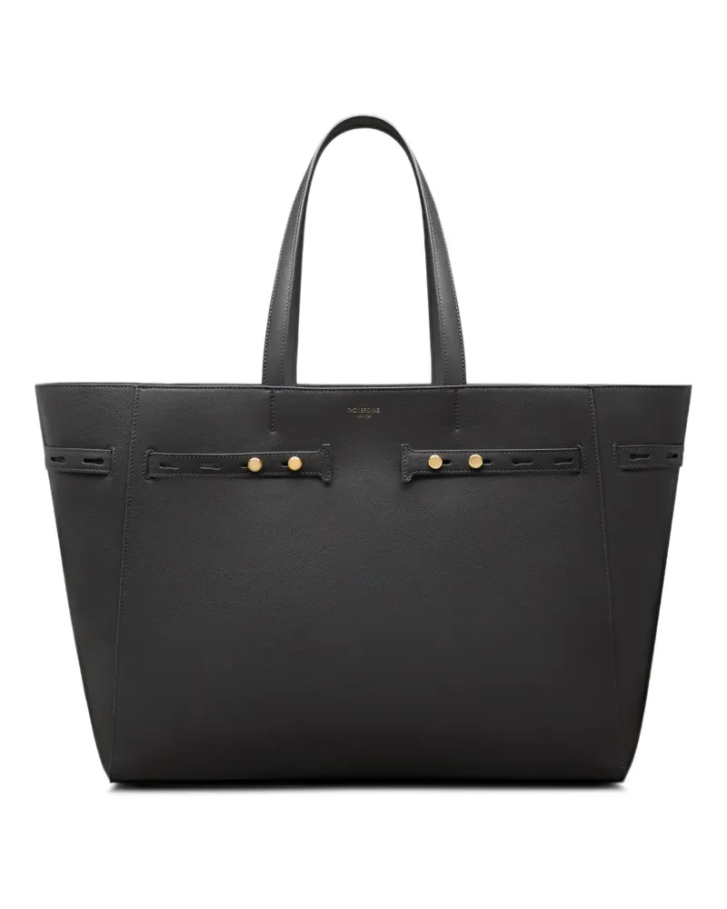 Thom Browne Mr. Thom leather tote bag - Schwarz Schwarz