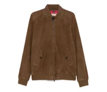 G9 Harrington-Jacke aus Wildleder - Braun