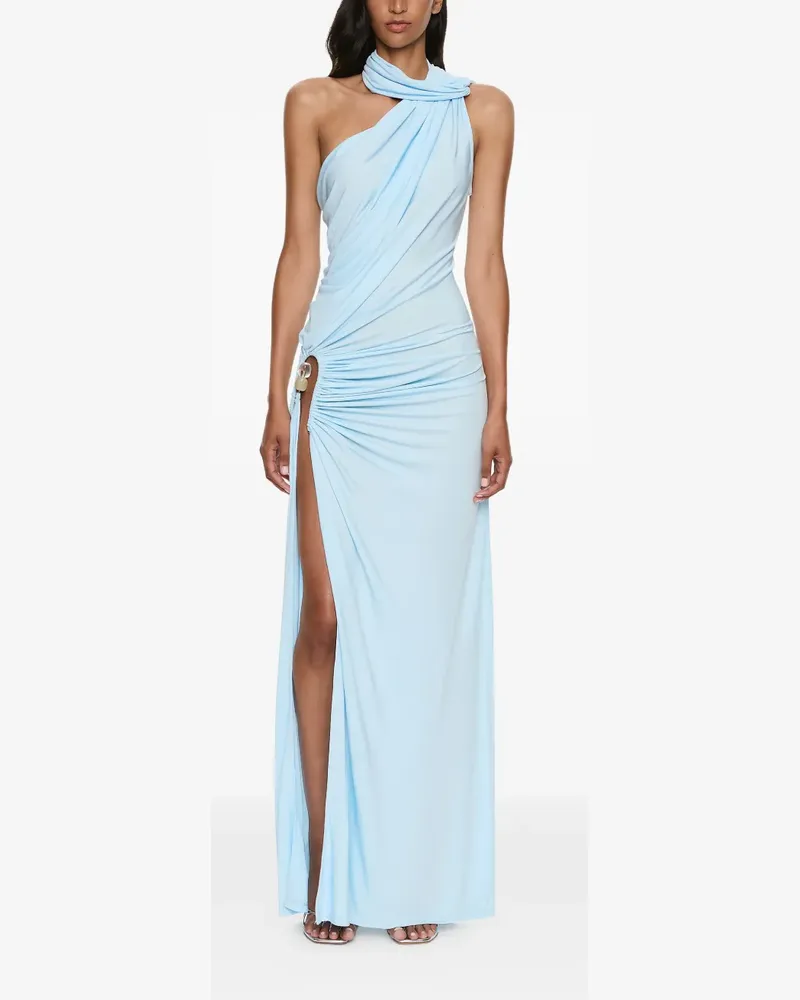 Christopher Esber Helix Abendkleid mit Kristallen - Blau Blau