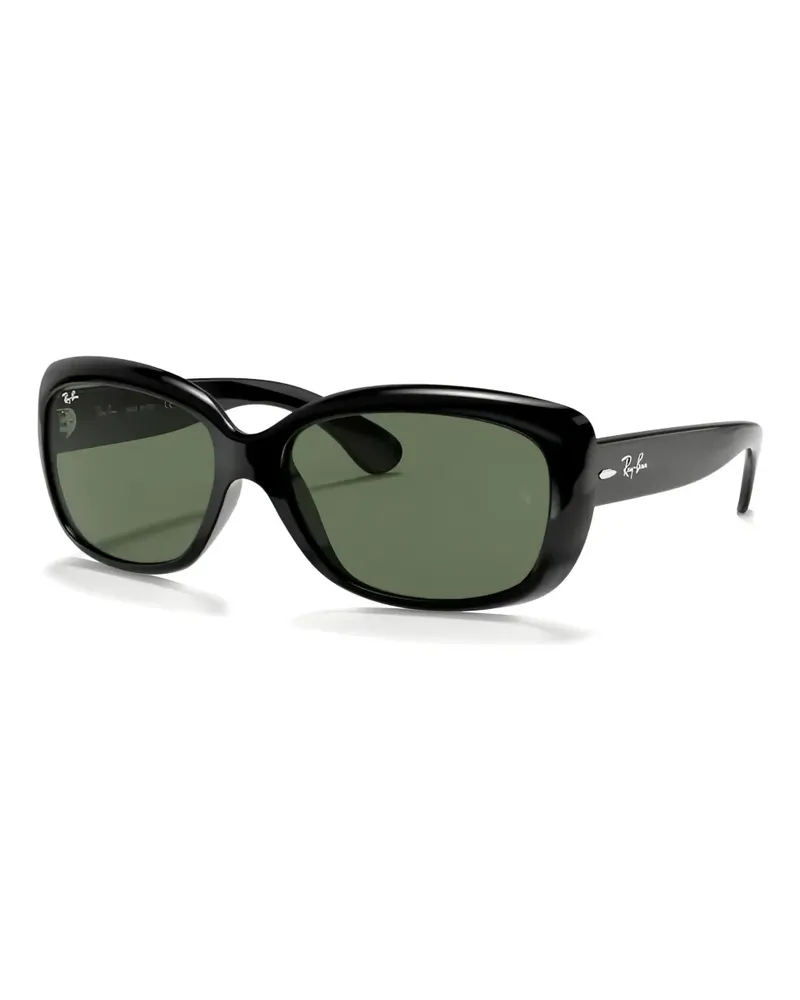 Ray Ban RB4101 oval-frame sunglasses - Schwarz Schwarz