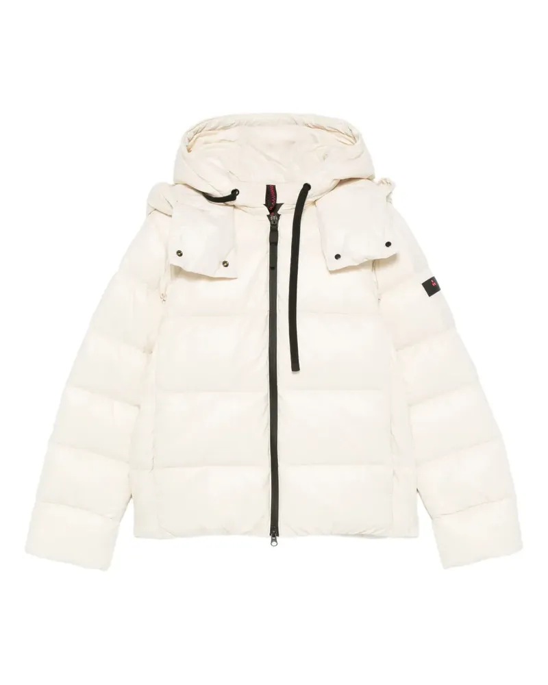 Peuterey Gefütterte Kapuzenjacke - Weiß Weiß
