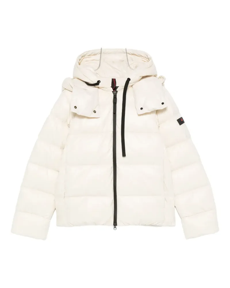 Peuterey hooded puffer jacket - Weiß Weiß