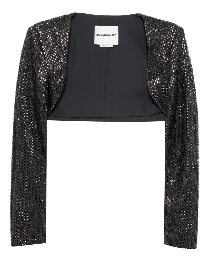 Roland Mouret Diamante Jacke - Grau Grau