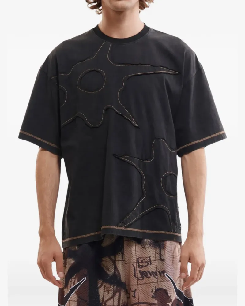 Perks and Mini A Stitch In Time T-shirt - Schwarz Schwarz