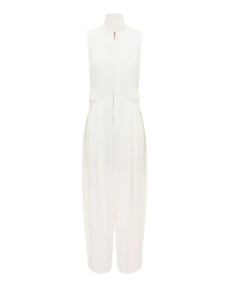 Zimmermann Luna Jumpsuit aus Twill - Nude Nude