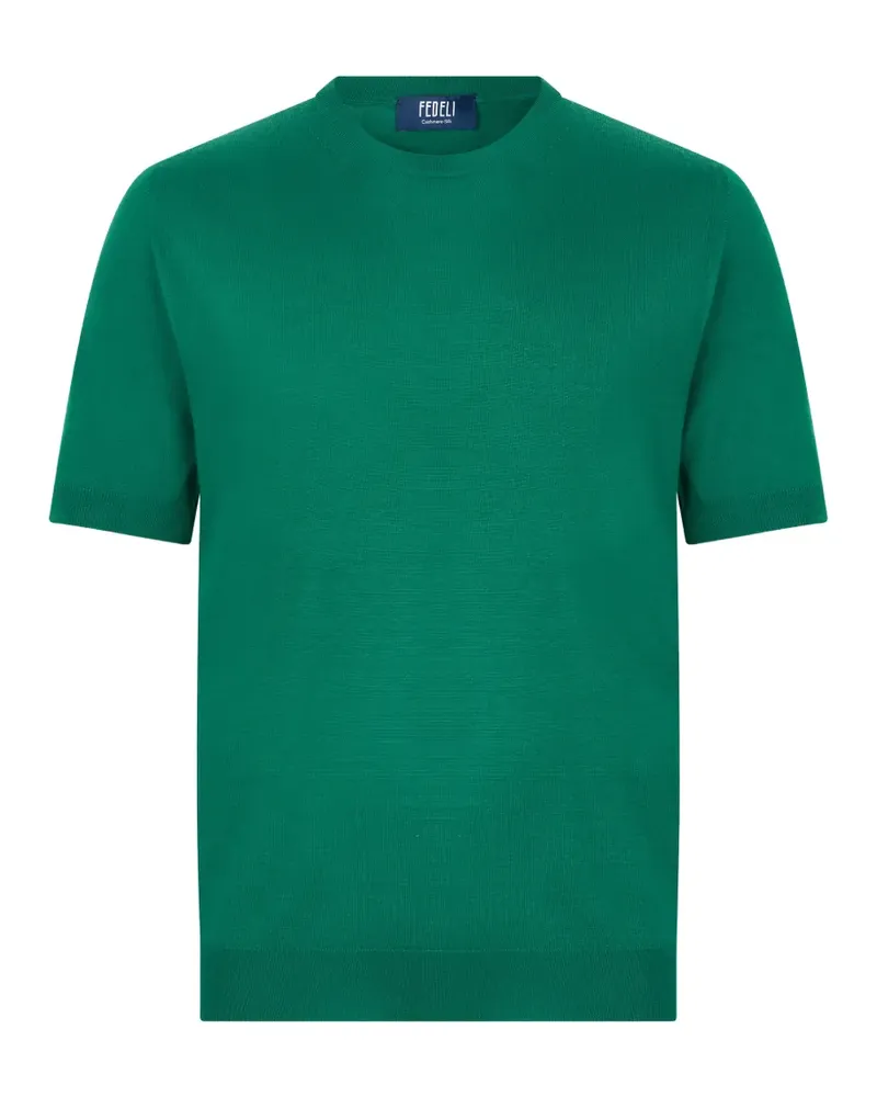 Fedeli crew-neck T-shirt - Grün Grün