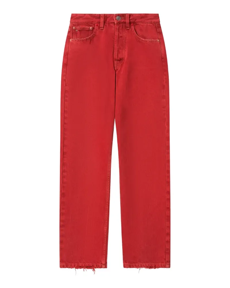 Isabel Marant Daya straight-leg jeans - Rot Rot