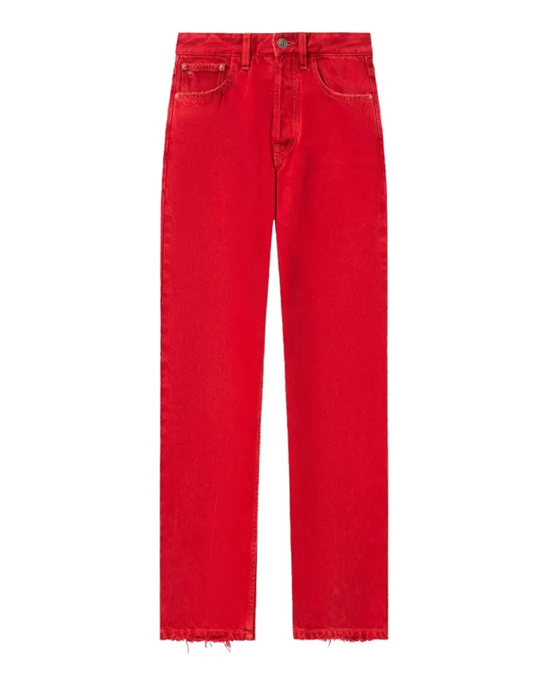 Isabel Marant Jean Daya Regular-Fit-Jeans - Rot Rot