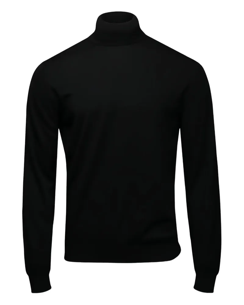 Maurizio Baldassari Pullover mit Rollkragen - Schwarz Schwarz