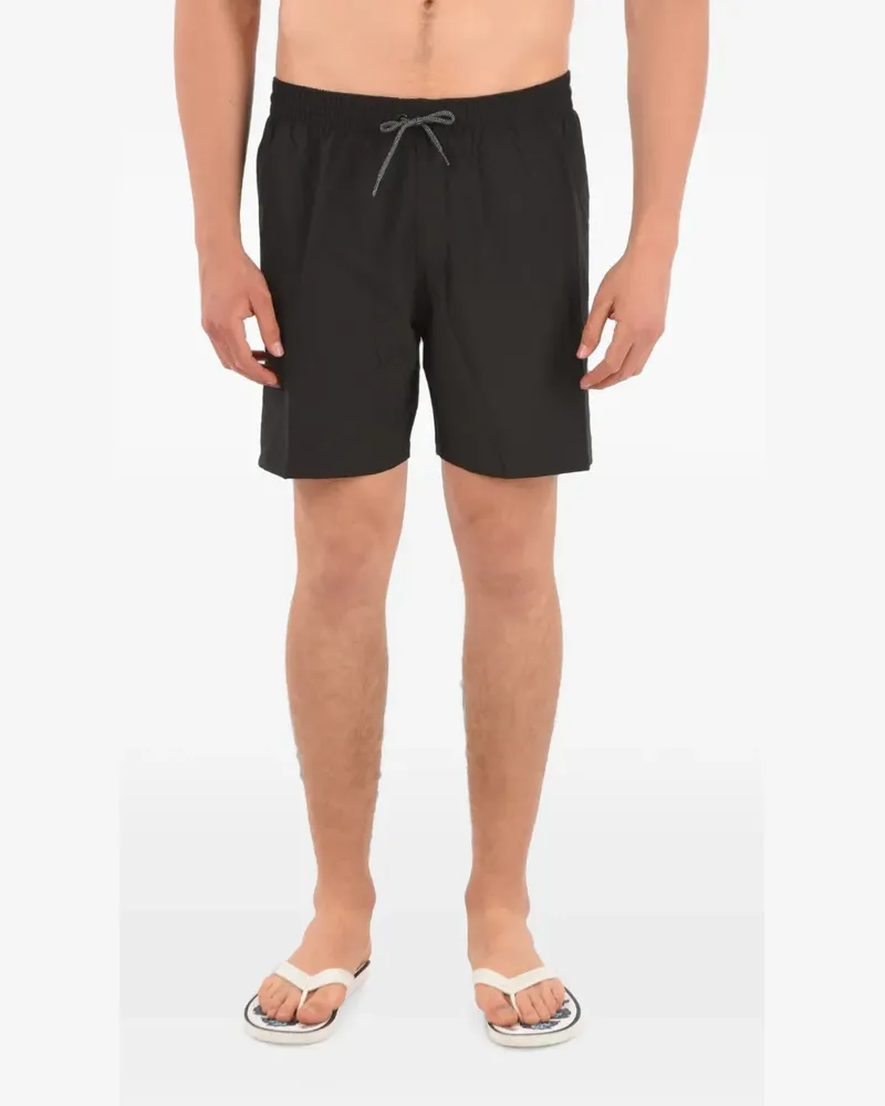 Nike Badeshorts mit Logo-Print - Schwarz Schwarz