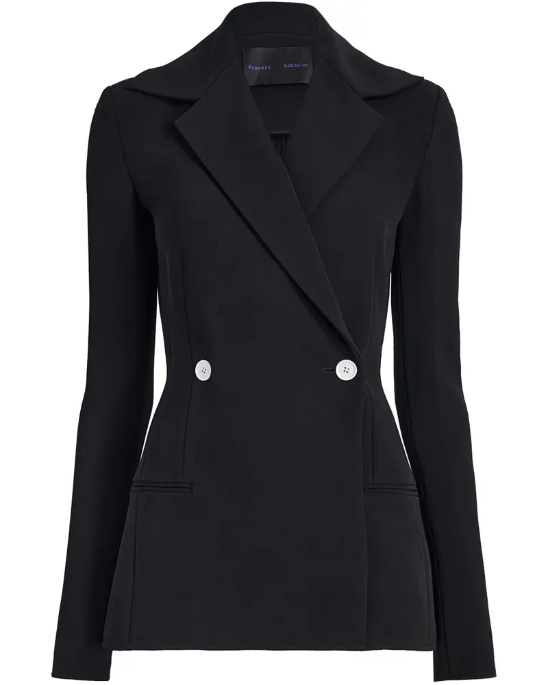 Proenza Schouler Marine Blazer - Schwarz Schwarz