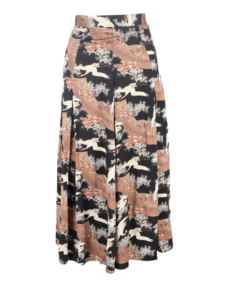 Co Rock mit Print - Braun Braun