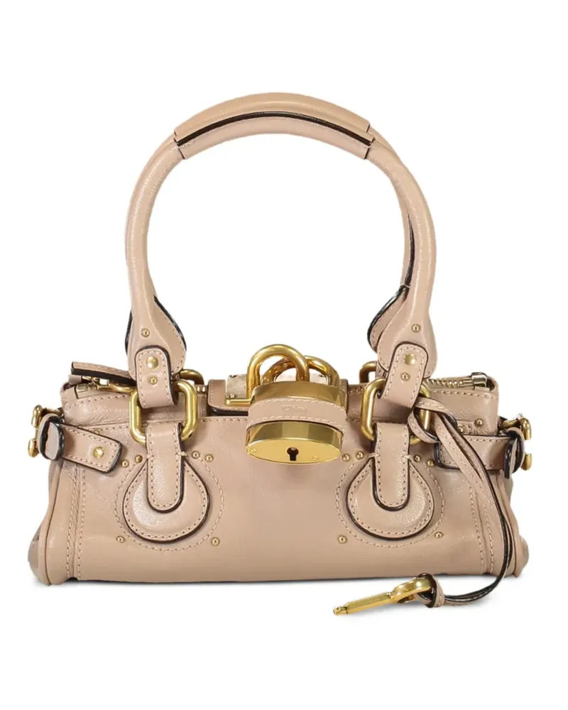 Chloé small Paddington padlock shoulder bag - Rosa Rosa