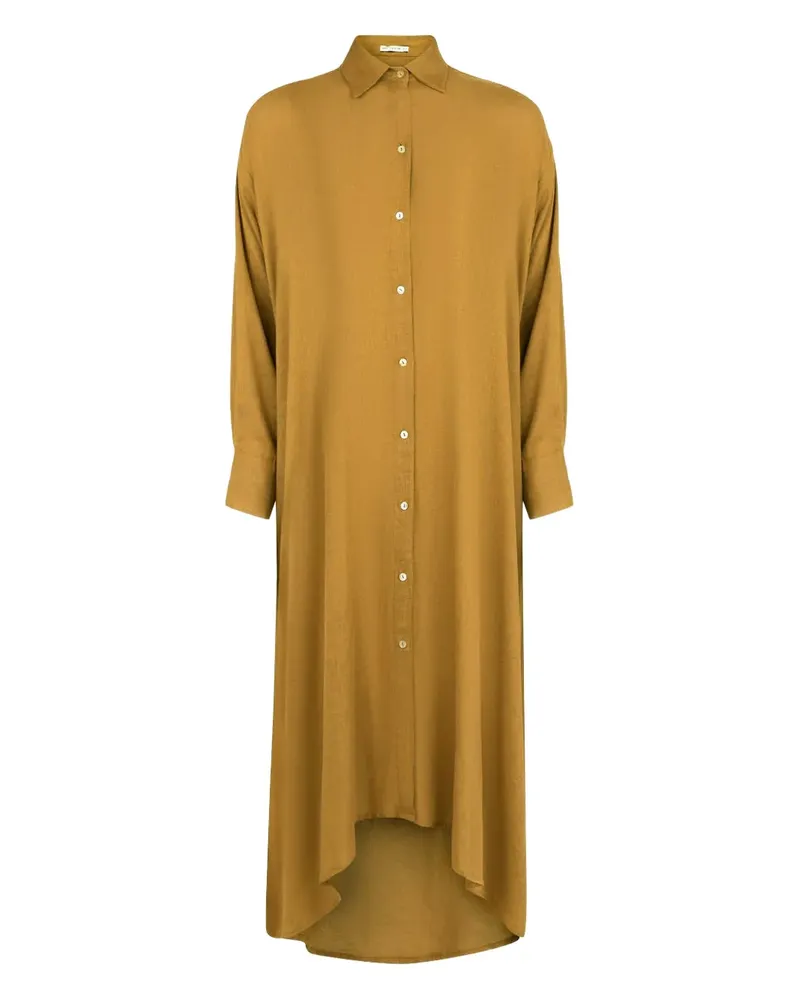 Lenny Niemeyer Hemdkleid mit Knopfleiste - Gelb Gelb
