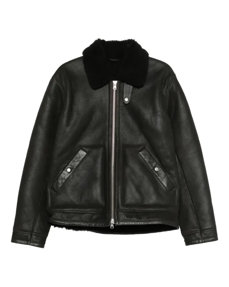 NN 07 Atkinson 8173 leather jacket - Braun Braun