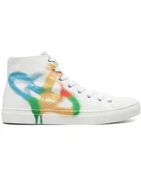 Vivienne Westwood Plimsoll High-Top-Sneakers Weiß