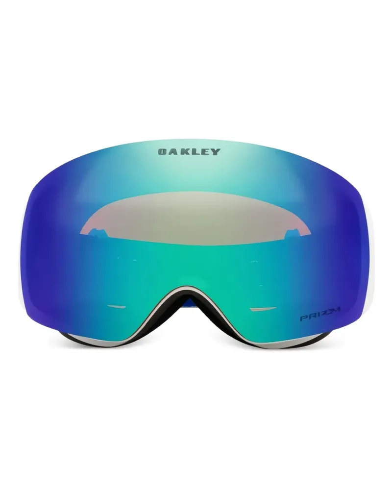 Oakley Flight Deck M Prizm Skibrille - Weiß Weiß