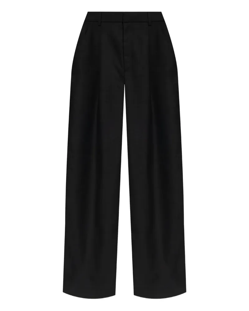 Gestuz pleated pants - Schwarz Schwarz