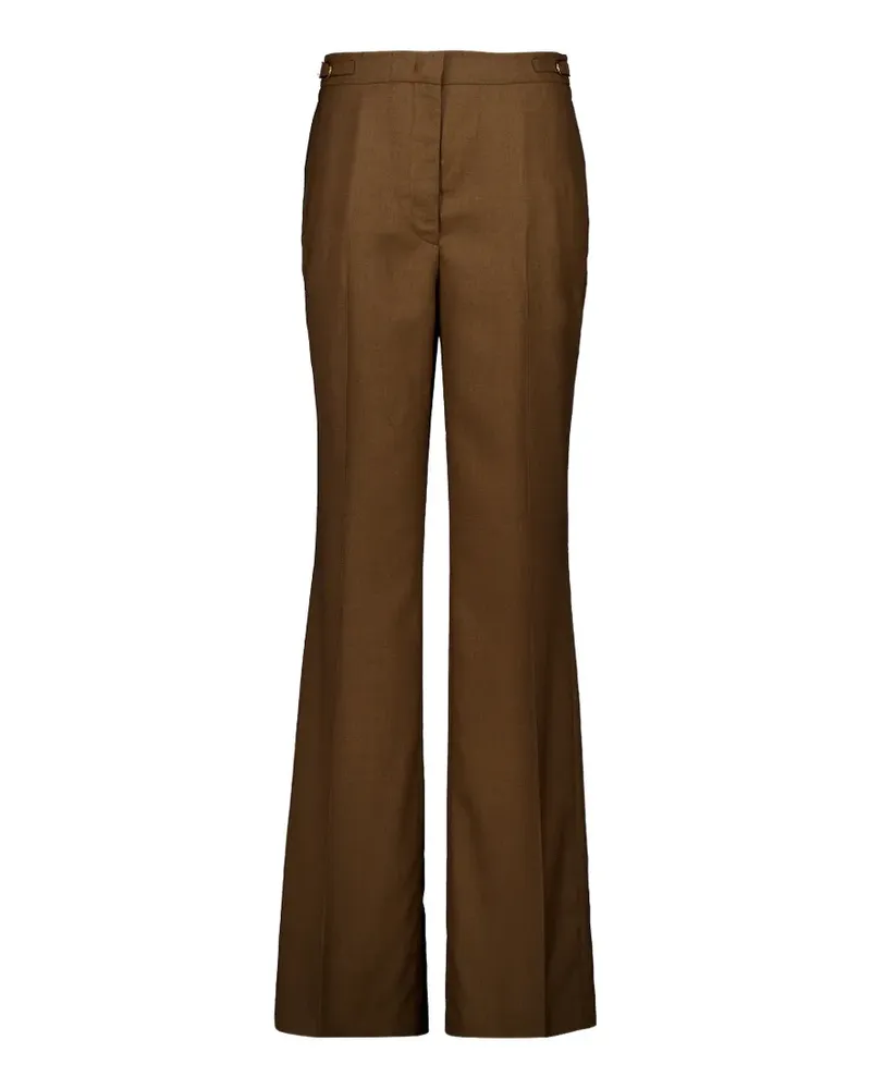 Gabriela Hearst Vesta side-buckle trousers - Braun Braun