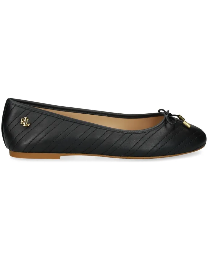 Ralph Lauren Jayna Ballerinas - Schwarz Schwarz