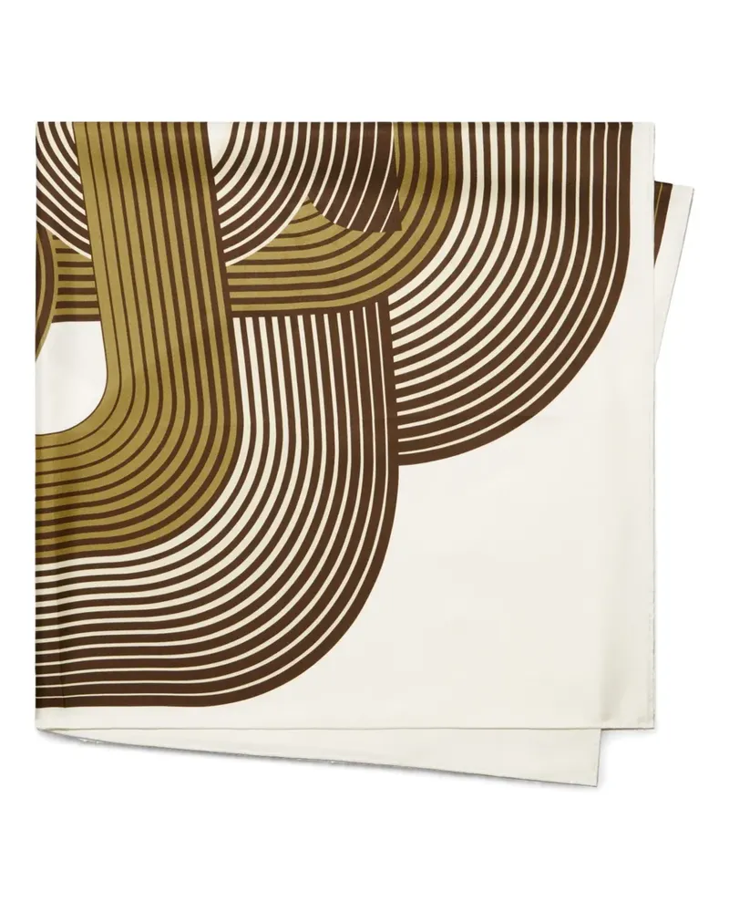 Tory Burch Infinite T Seidenschal - Nude Nude