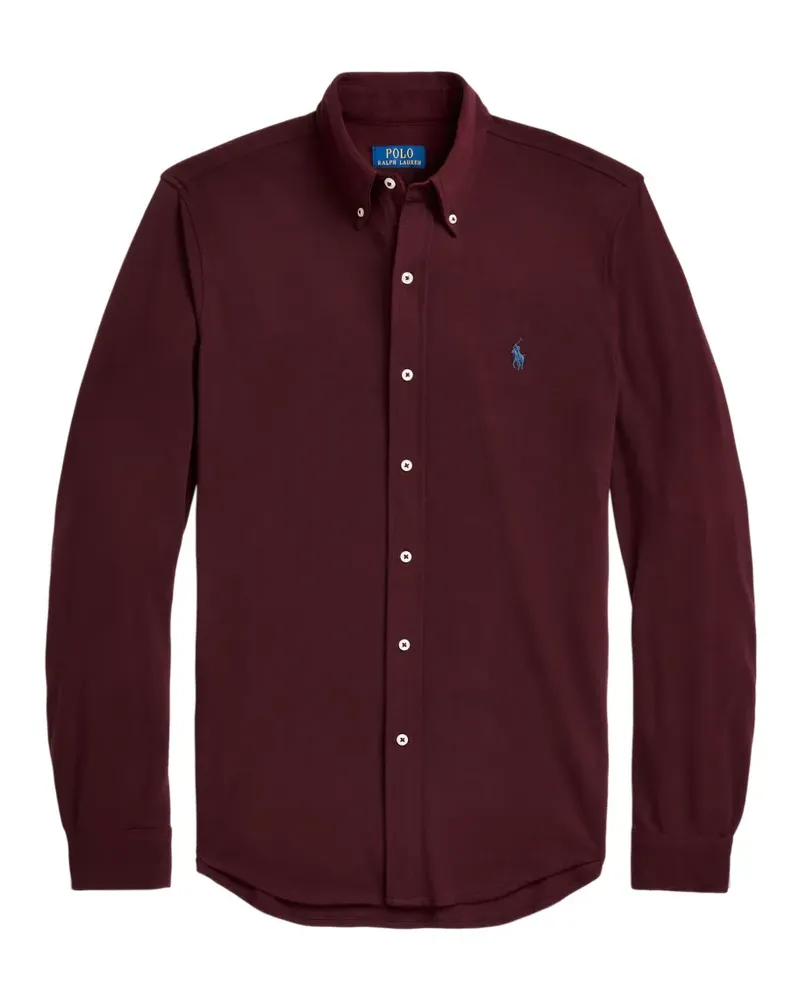 Ralph Lauren button-down long-sleeve shirt - Rot Rot