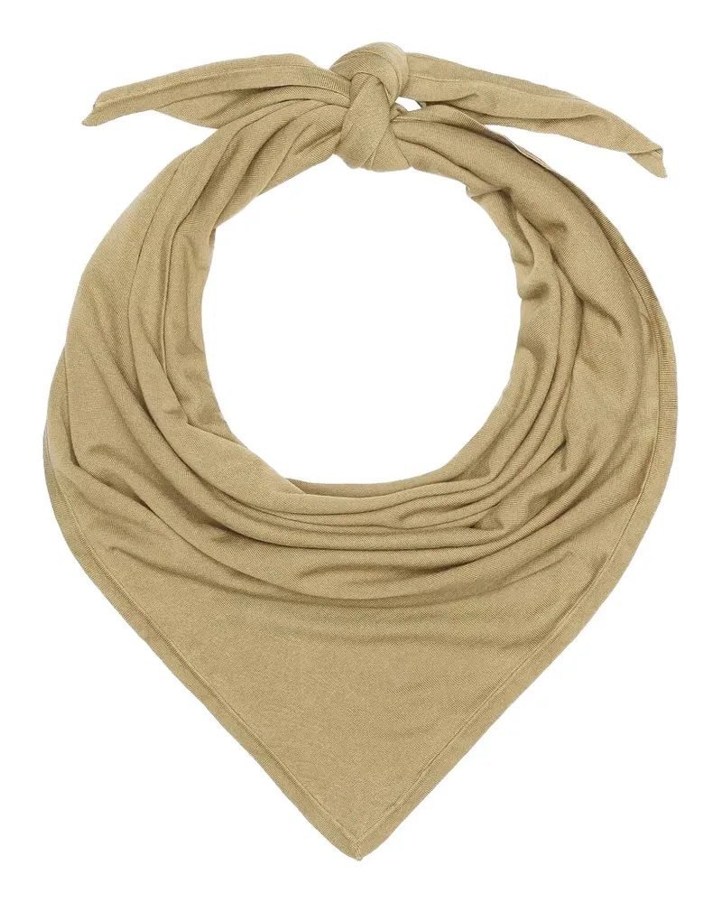 Totême triangular scarf - Nude Nude