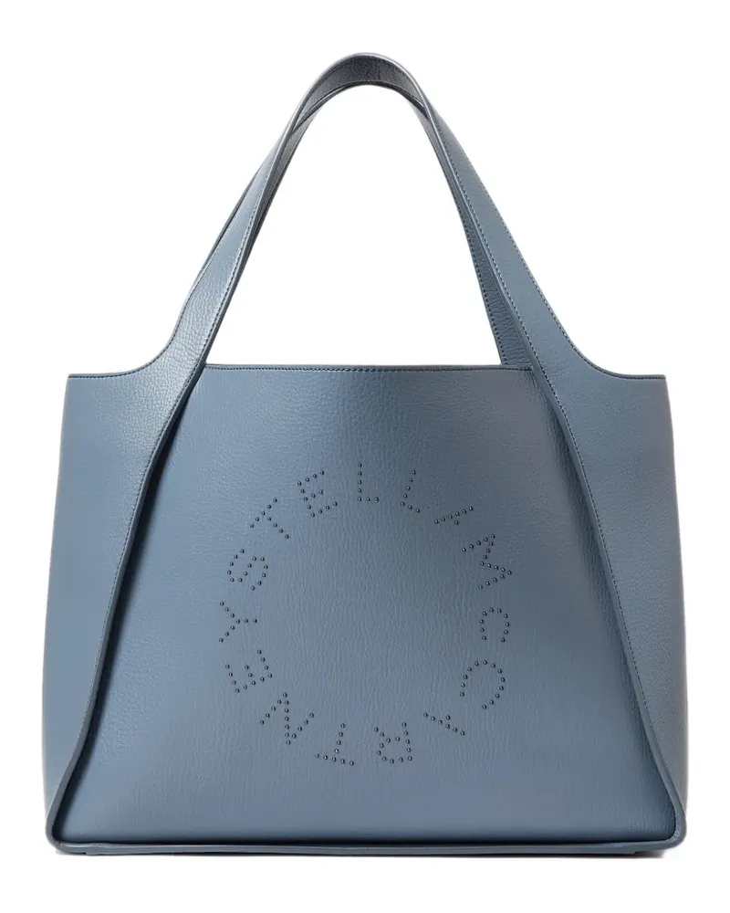 Stella McCartney Tote Bag mit Logo - Blau Blau