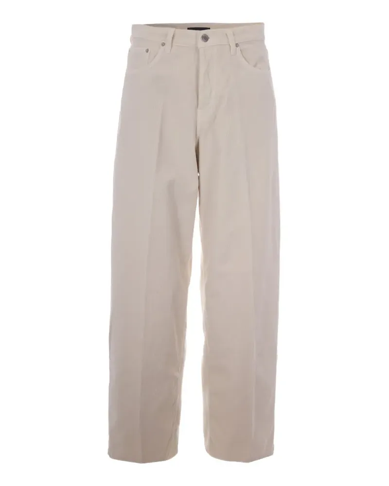 Haikure Bethany Jeans aus Cord - Weiß Weiß