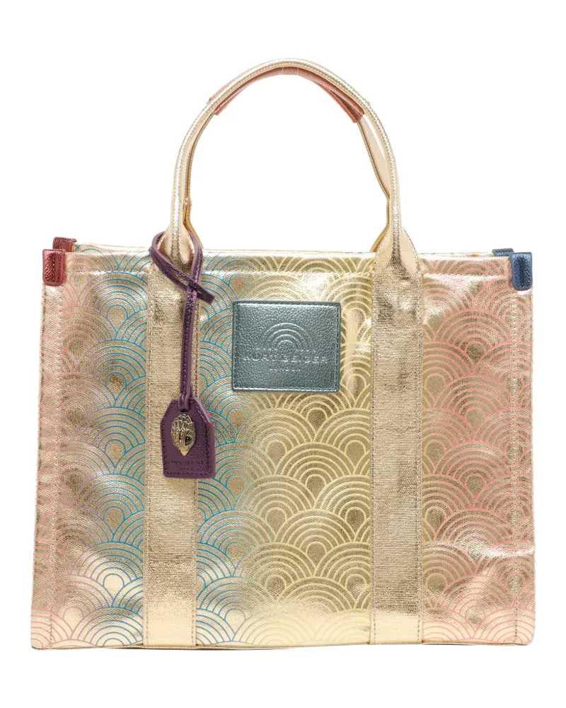 Kurt Geiger Southbank metallic tote bag - Gold Gold