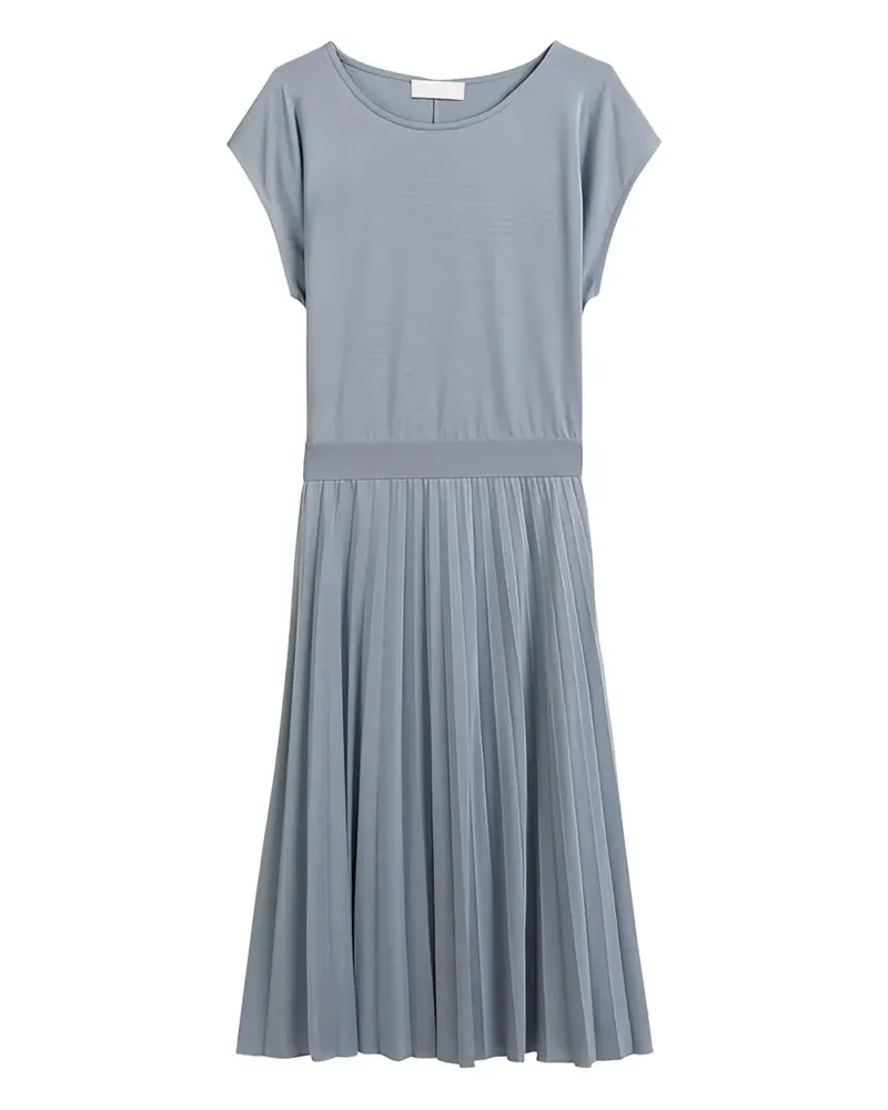 Marc O'Polo Midikleid mit Falten - Blau Blau